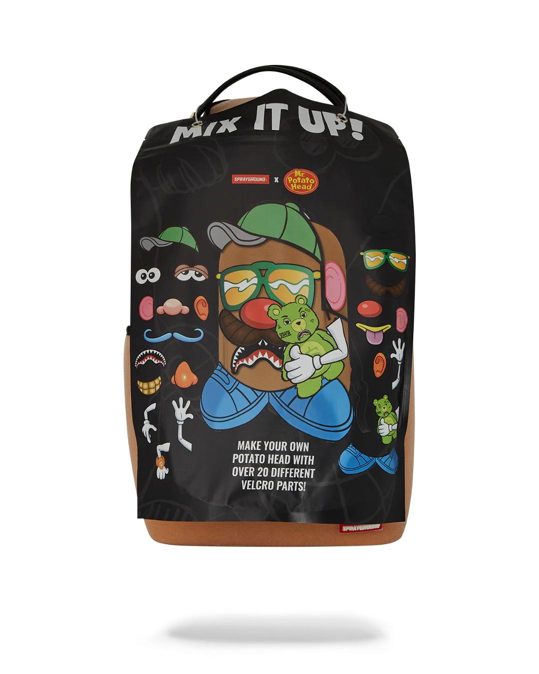 Sprayground New | MR. POTATO HEAD VELCRO PATCH MIX-IT-UP DLXSV BACKPACK