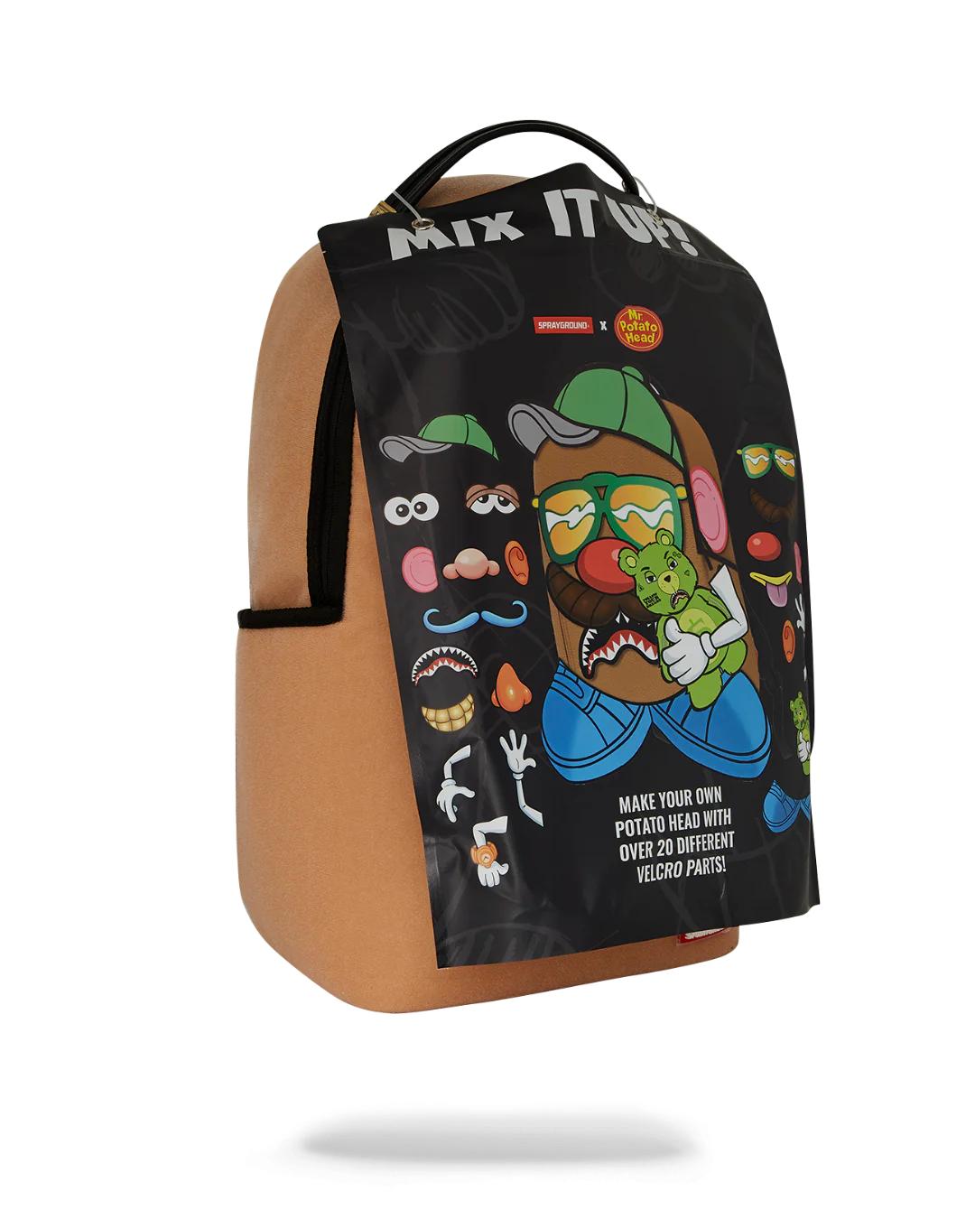 Sprayground New | MR. POTATO HEAD VELCRO PATCH MIX-IT-UP DLXSV BACKPACK