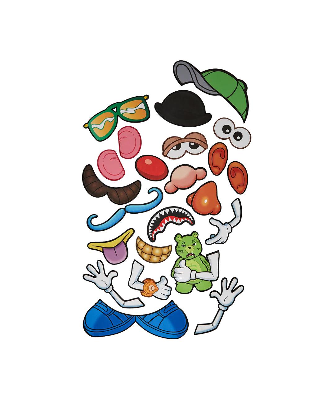 Sprayground New | MR. POTATO HEAD VELCRO PATCH MIX-IT-UP DLXSV BACKPACK