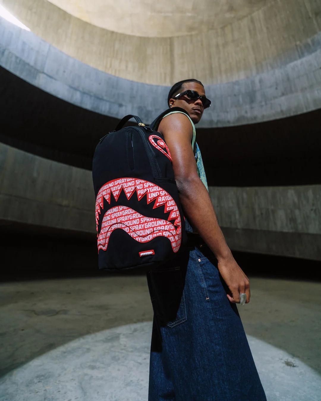 Sprayground Recommended | CHOMP AND STOMP DLX COTTON BACKPACK