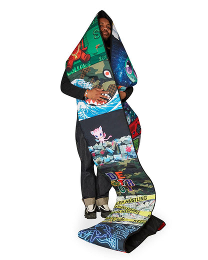Sprayground Essential | THE SCROLL OF 15 YEARS DLXV BACKPACK (SUPER RARE)