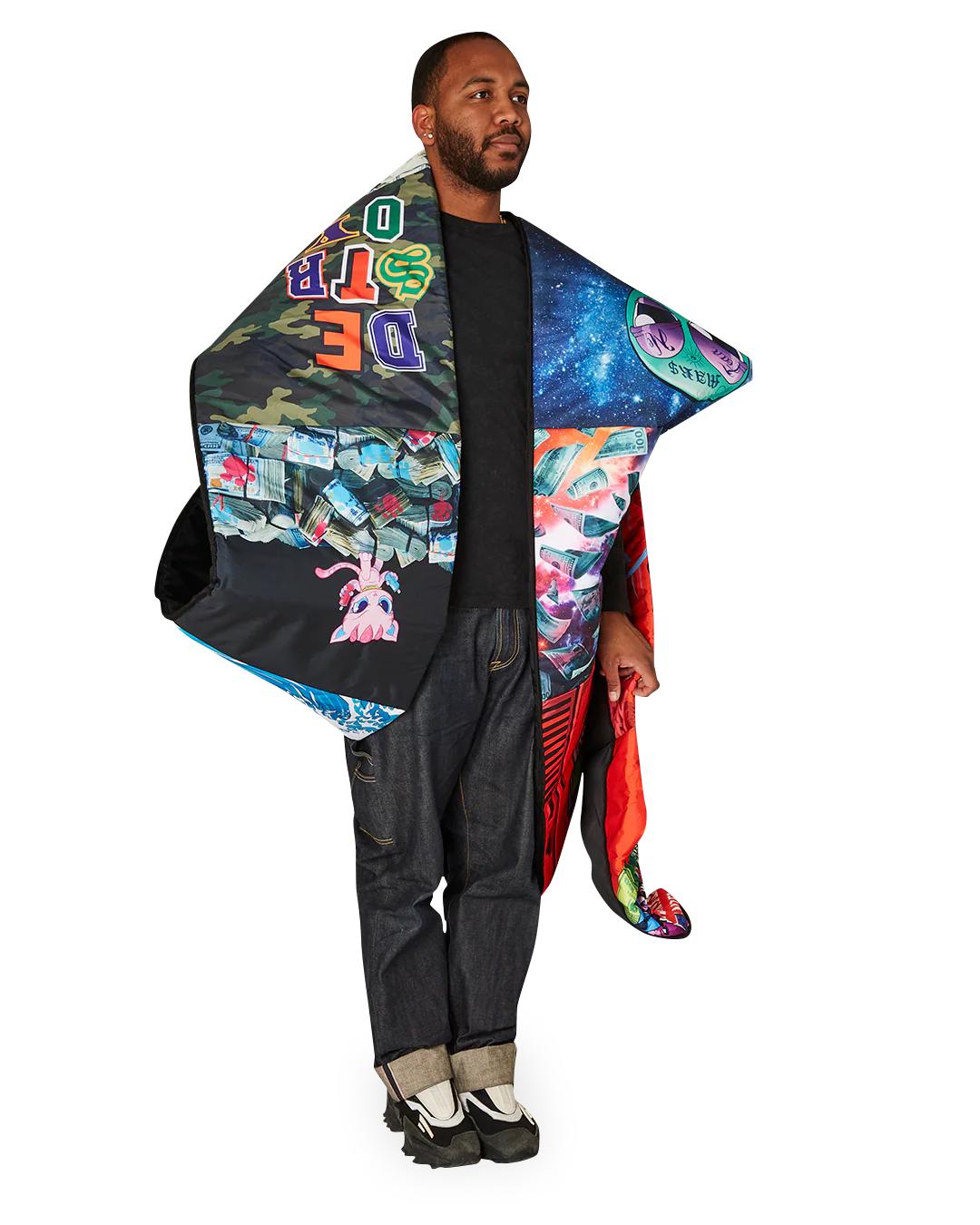 Sprayground Essential | THE SCROLL OF 15 YEARS DLXV BACKPACK (SUPER RARE)