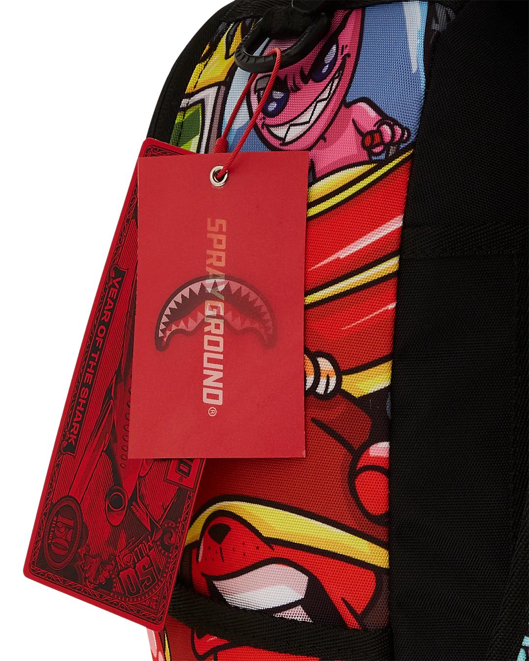 Sprayground Essential | FIGHT TO THE FINISH DLXR BACKPACK