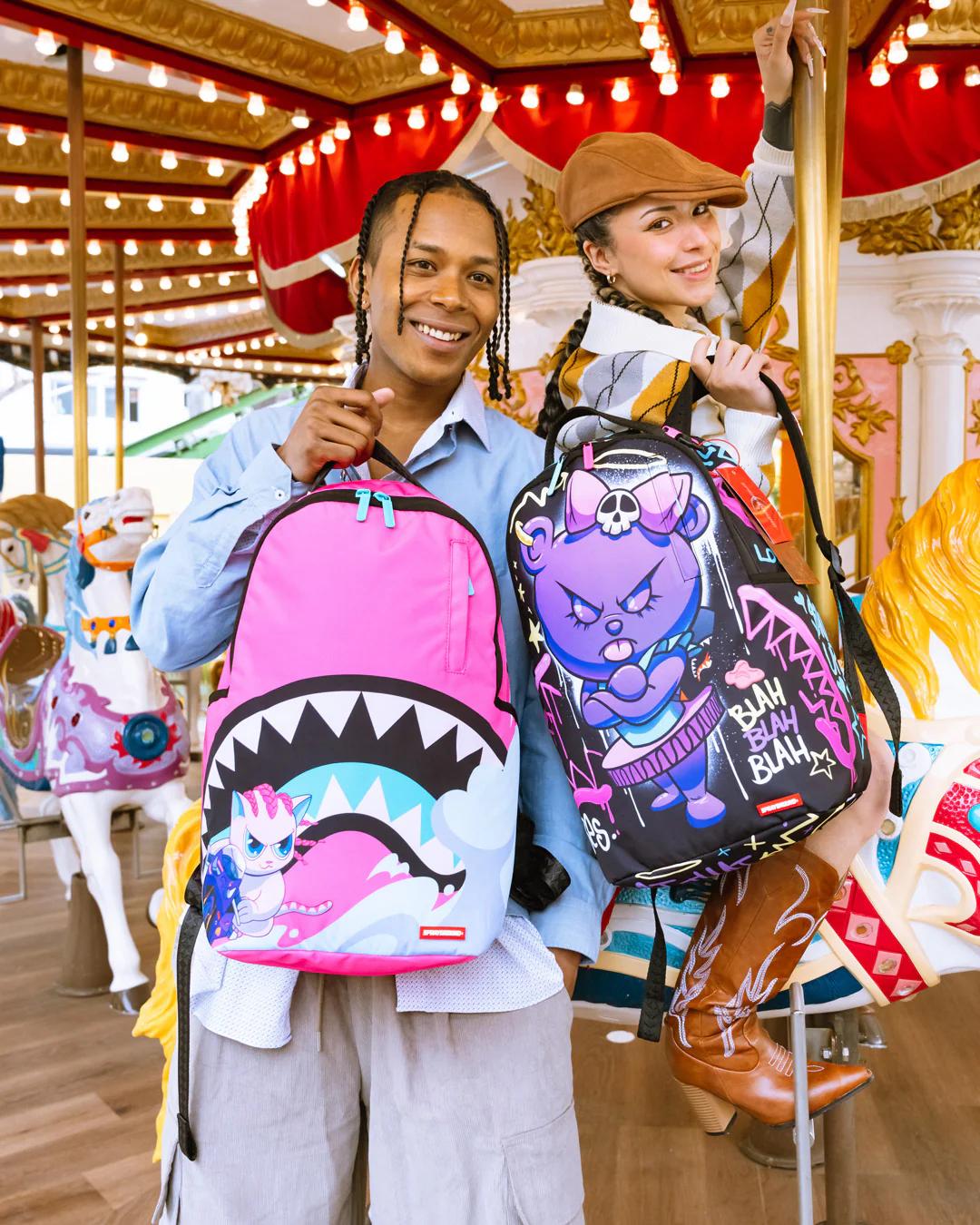 Sprayground Best Seller | GUMMY GIRL BLAH BLAH BLAH DLXR BACKPACK