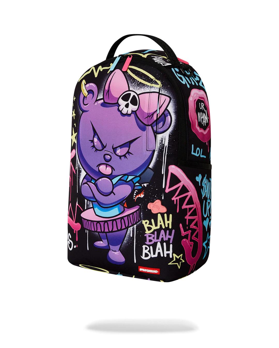 Sprayground Best Seller | GUMMY GIRL BLAH BLAH BLAH DLXR BACKPACK