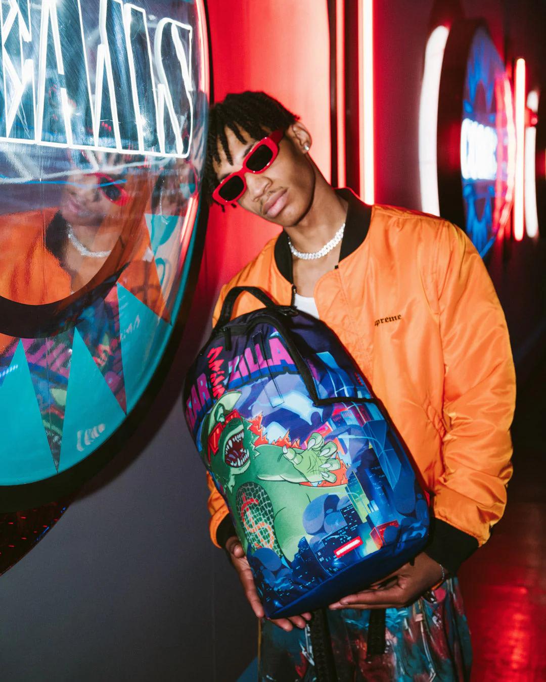 Sprayground Signature | BEARZILLA: THE CONQUEST DLXR BACKPACK