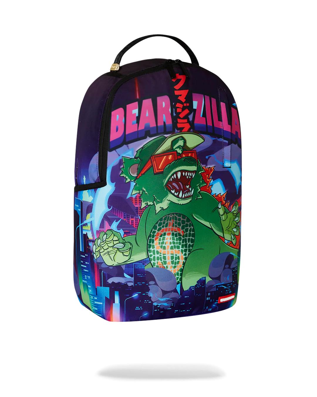 Sprayground Signature | BEARZILLA: THE CONQUEST DLXR BACKPACK