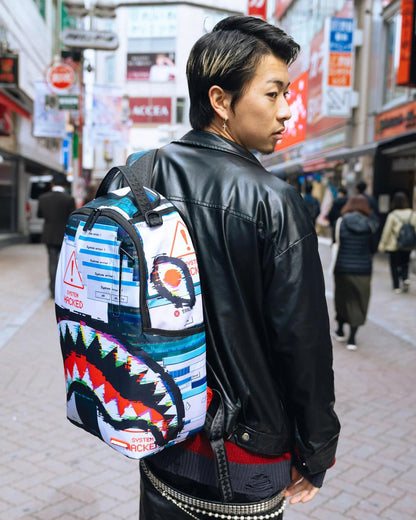 Sprayground New | HACKED & STACKED BUT I STILL GOT YOUR BACK DLXR BACKPACK