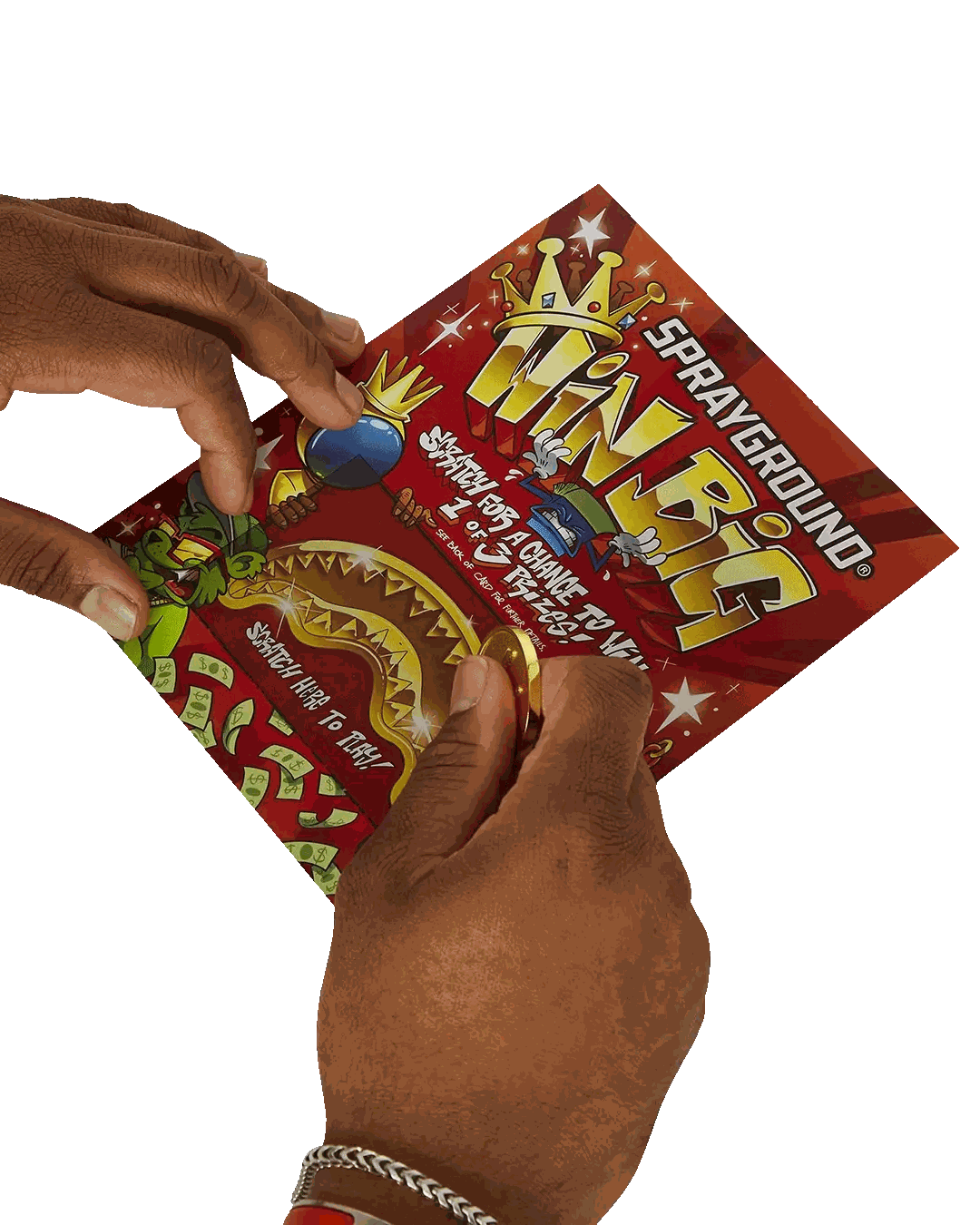 Sprayground Popular | BIG MONEY BIG MONEY BACKPACK (COMES WITH SCRATCH OFF PLAYING CARD)
