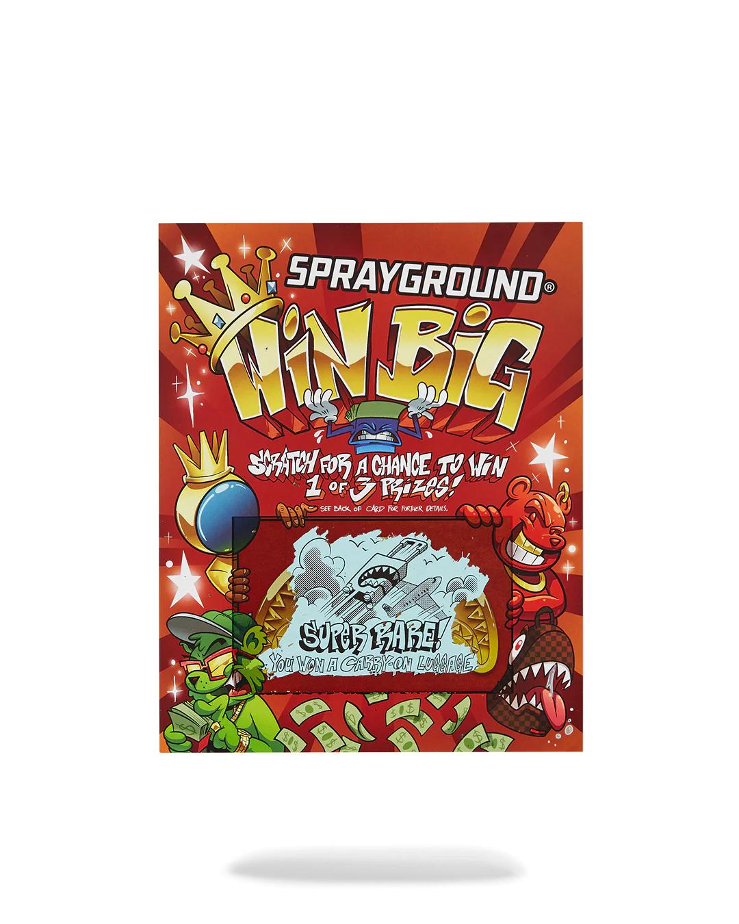 Sprayground Popular | BIG MONEY BIG MONEY BACKPACK (COMES WITH SCRATCH OFF PLAYING CARD)