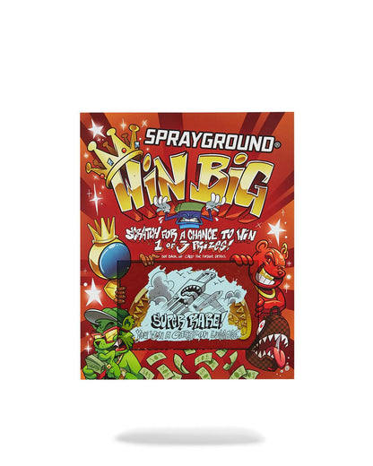 Sprayground Popular | BIG MONEY BIG MONEY BACKPACK (COMES WITH SCRATCH OFF PLAYING CARD)