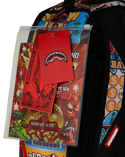 Sprayground Popular | BIG MONEY BIG MONEY BACKPACK (COMES WITH SCRATCH OFF PLAYING CARD)