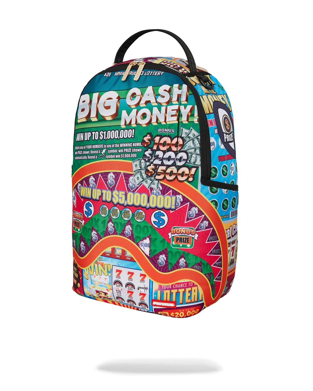 Sprayground Popular | BIG MONEY BIG MONEY BACKPACK (COMES WITH SCRATCH OFF PLAYING CARD)