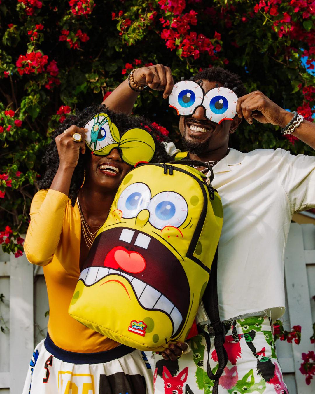 Sprayground Essential | SPONGEBOB EYE POP REMOVABLE EYES BACKPACK
