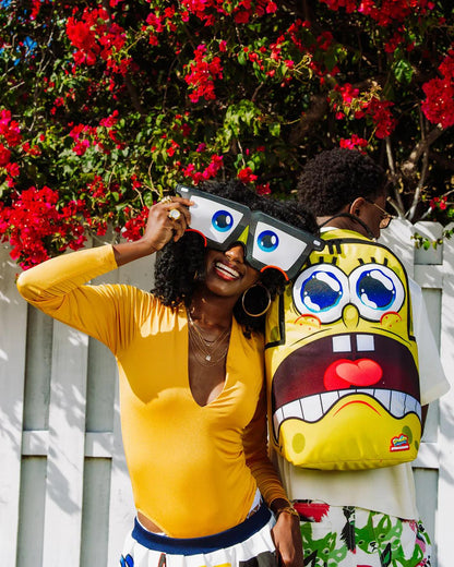 Sprayground Essential | SPONGEBOB EYE POP REMOVABLE EYES BACKPACK