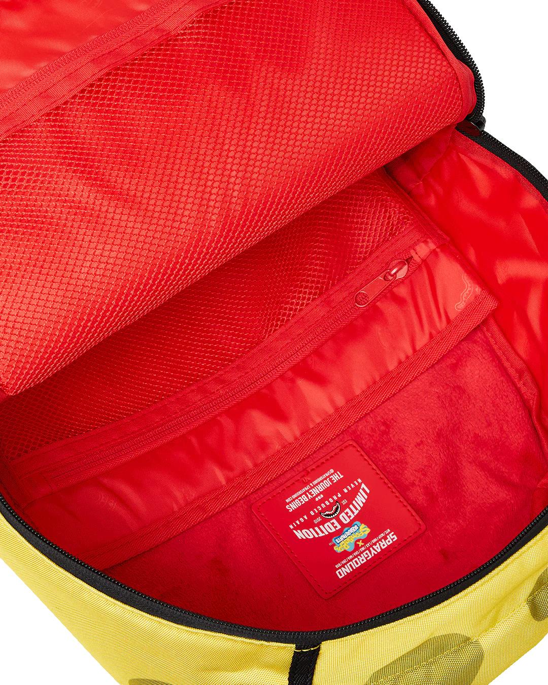 Sprayground Essential | SPONGEBOB EYE POP REMOVABLE EYES BACKPACK