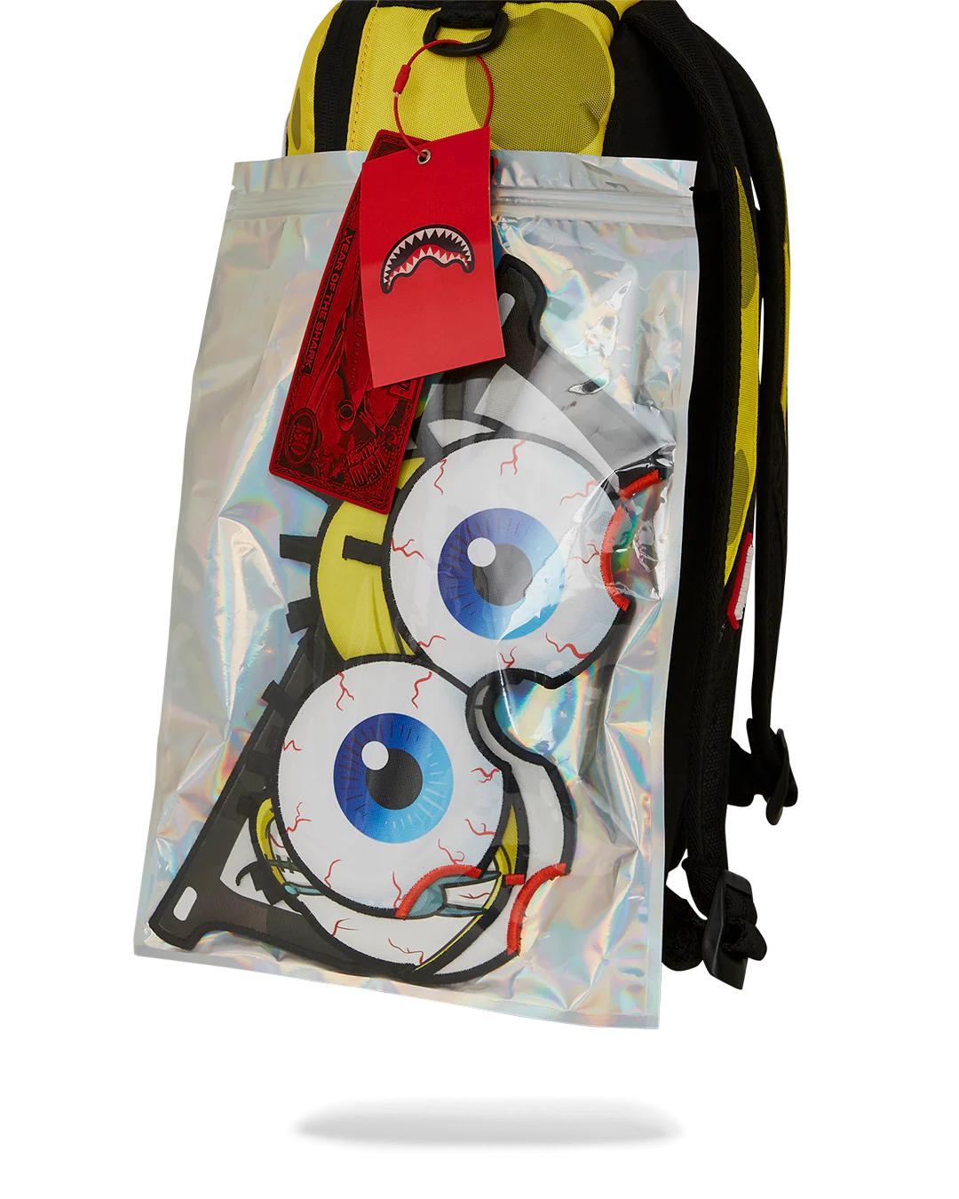Sprayground Essential | SPONGEBOB EYE POP REMOVABLE EYES BACKPACK