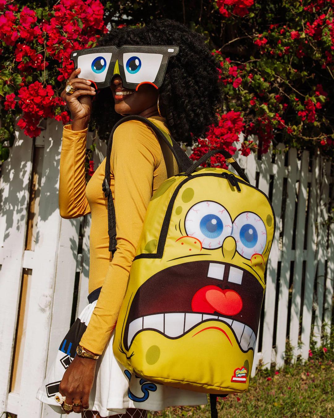Sprayground Essential | SPONGEBOB EYE POP REMOVABLE EYES BACKPACK