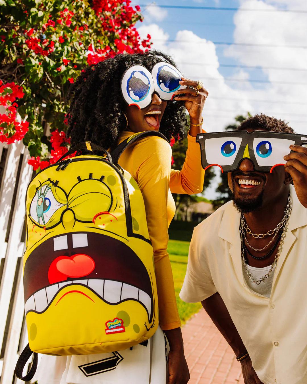 Sprayground Essential | SPONGEBOB EYE POP REMOVABLE EYES BACKPACK
