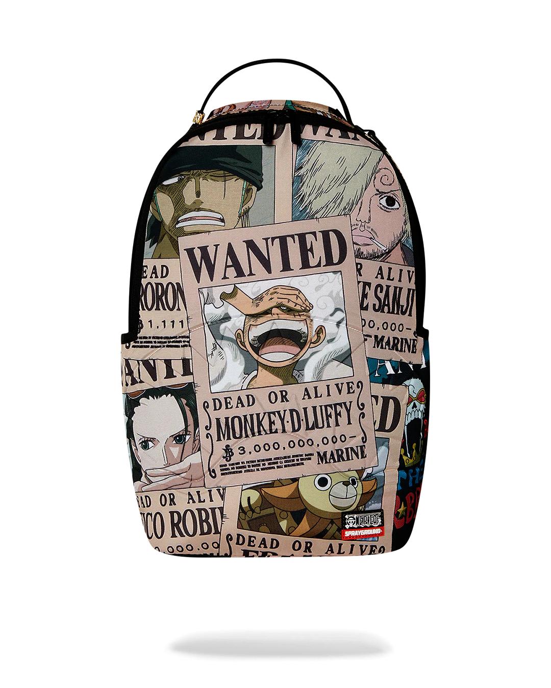 Sprayground Featured | ONE PIECE WANTED SHARK POSTERS BACKPACK