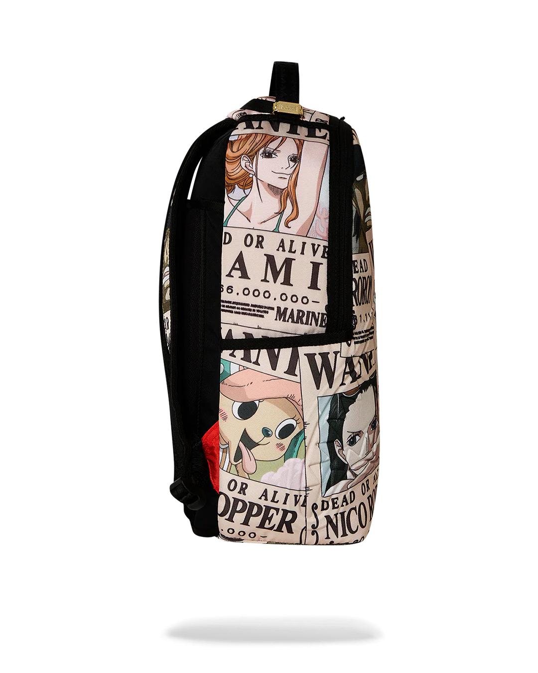 Sprayground Featured | ONE PIECE WANTED SHARK POSTERS BACKPACK