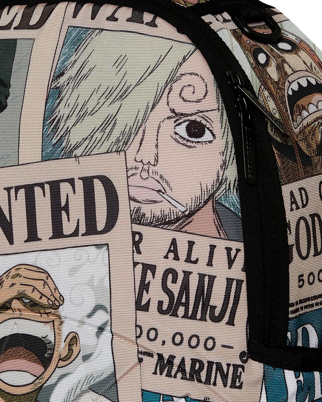 Sprayground Featured | ONE PIECE WANTED SHARK POSTERS BACKPACK