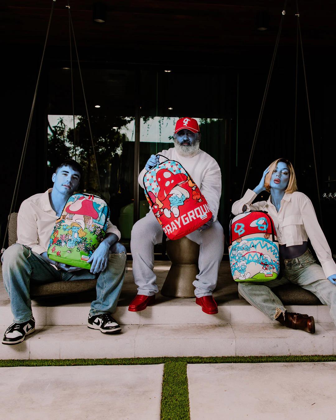 Sprayground Best Seller | SMURFS ART PARTY BACKPACK