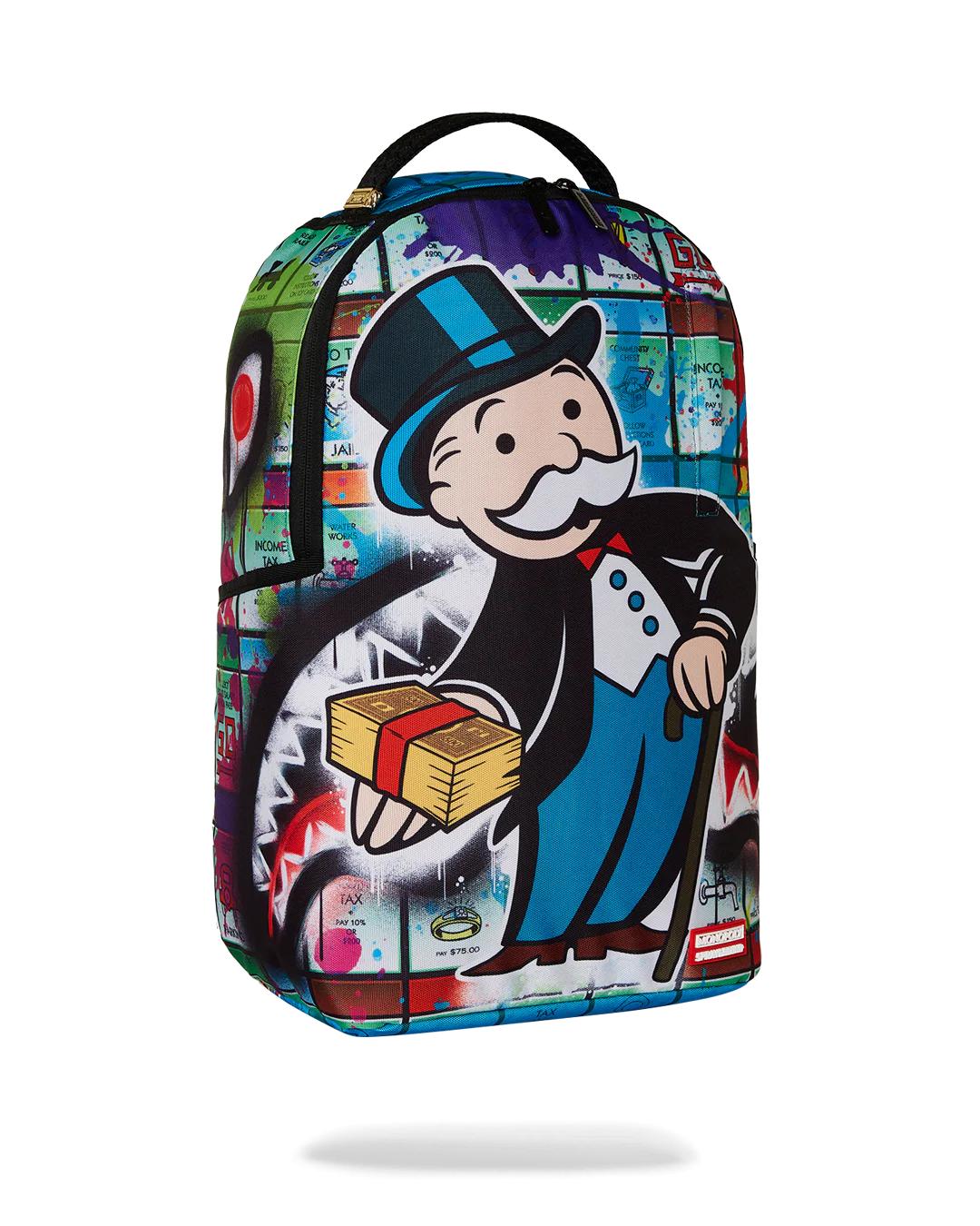 Sprayground Recommended | MONOPOLY MONEY MOVES BACKPACK