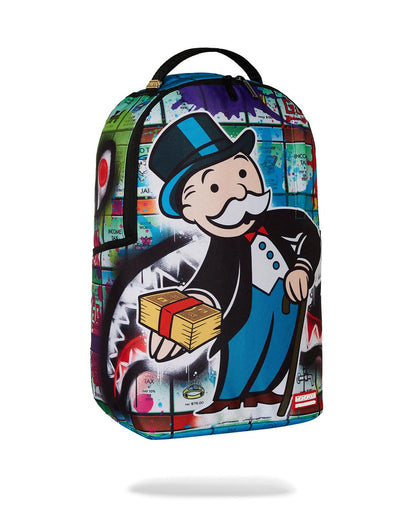 Sprayground Recommended | MONOPOLY MONEY MOVES BACKPACK