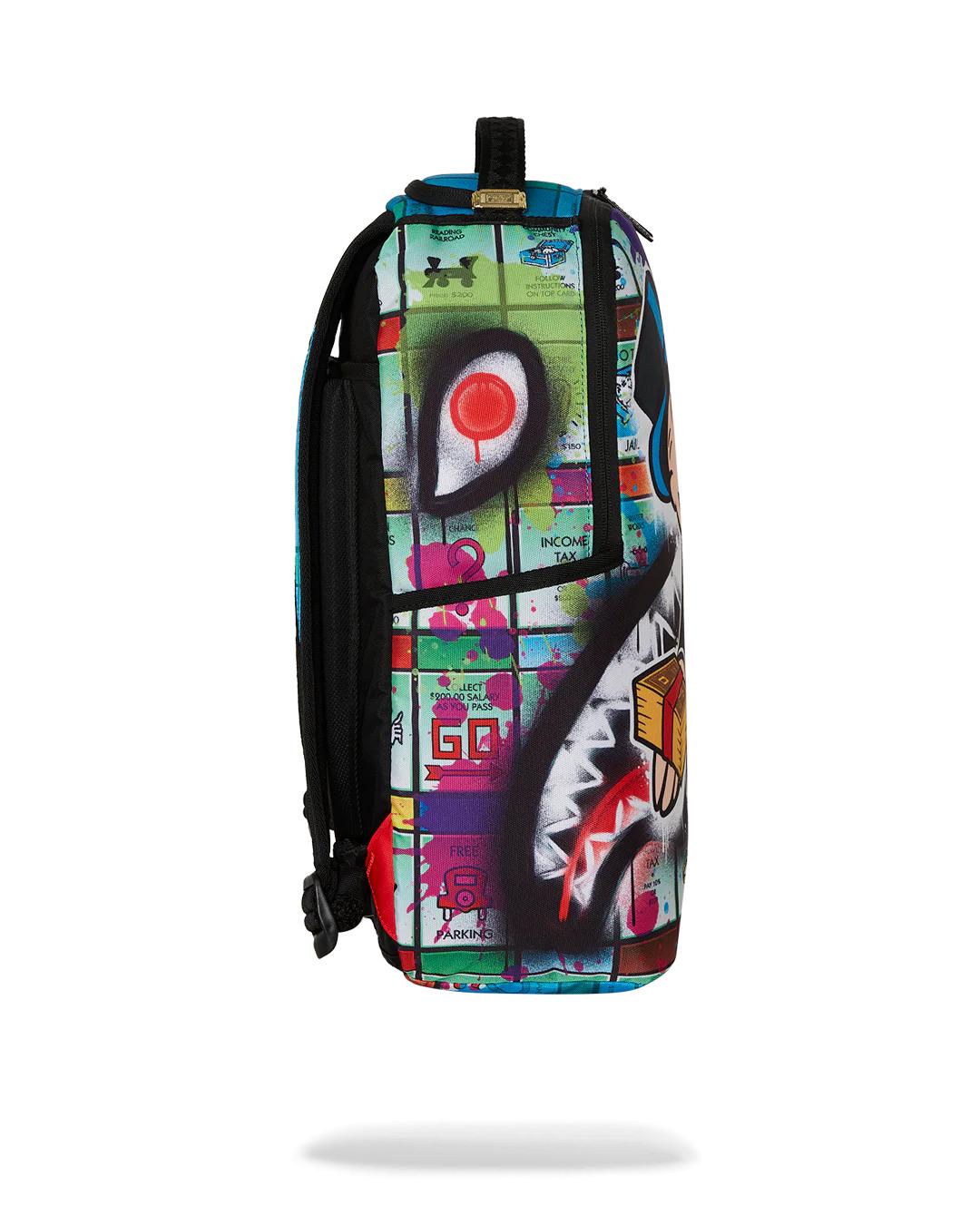 Sprayground Recommended | MONOPOLY MONEY MOVES BACKPACK