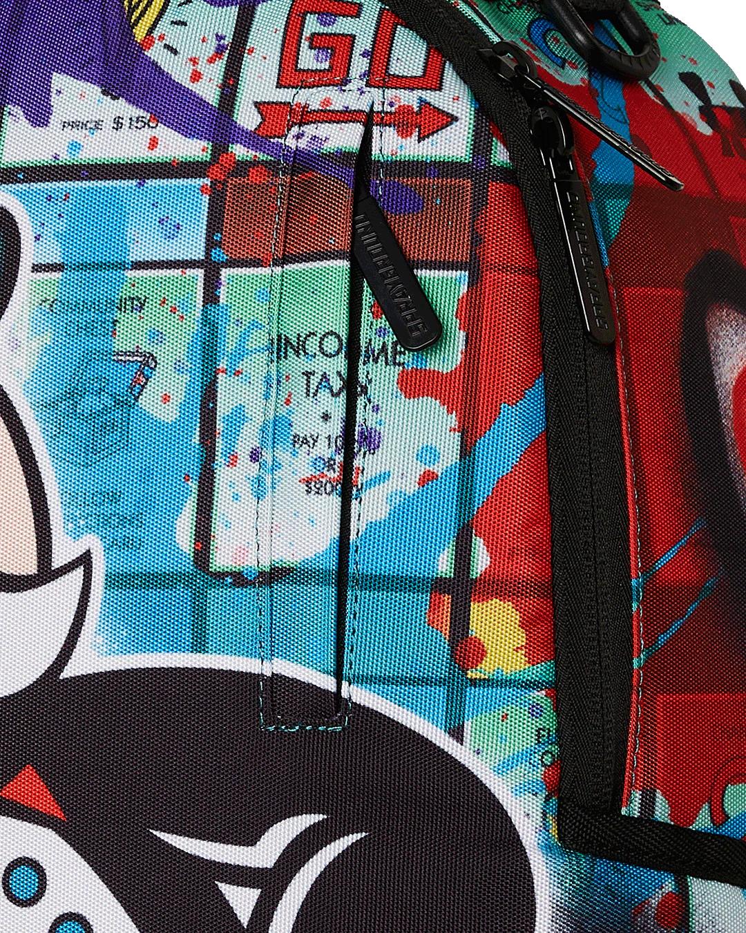 Sprayground Recommended | MONOPOLY MONEY MOVES BACKPACK