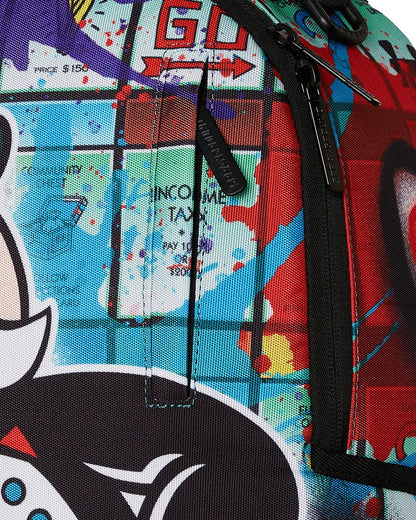 Sprayground Recommended | MONOPOLY MONEY MOVES BACKPACK