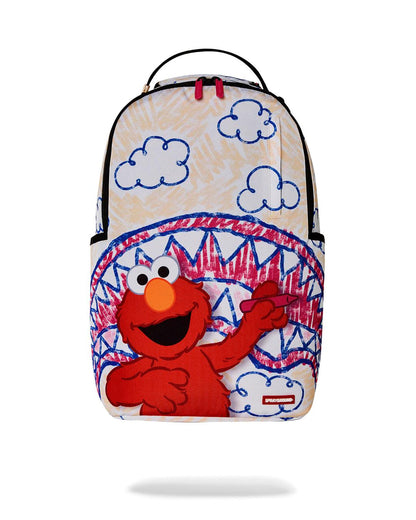 Sprayground Signature | ELMO'S WORLD SHARK SKETCH BACKPACK