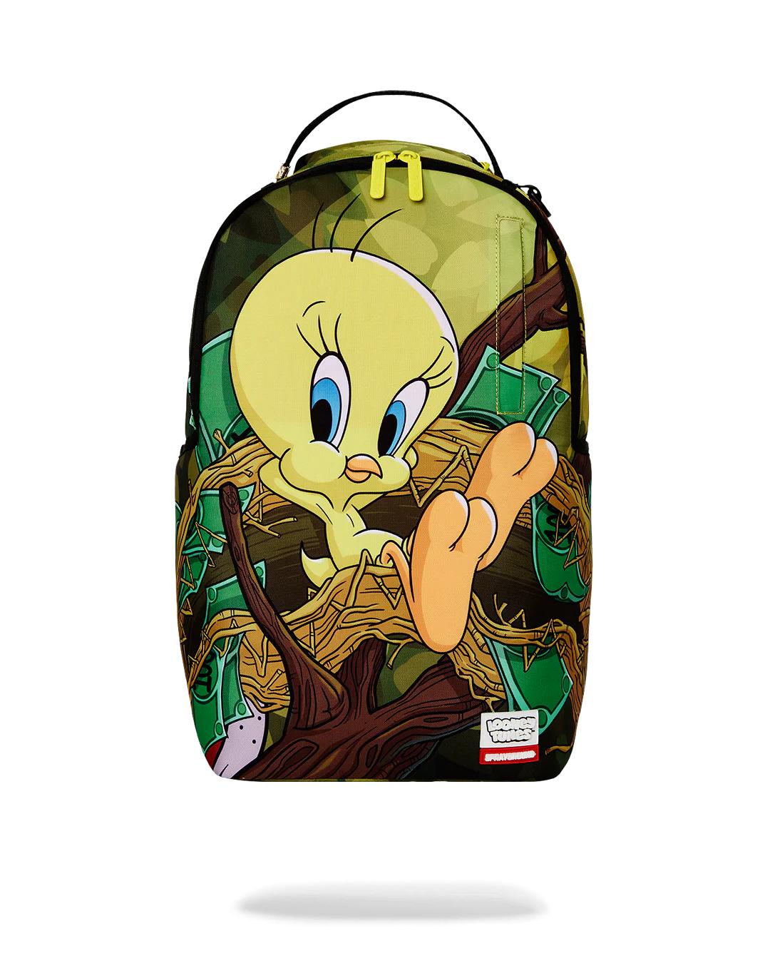Sprayground Classic | LOONEY TUNES TWEETY CASH NEST BACKPACK
