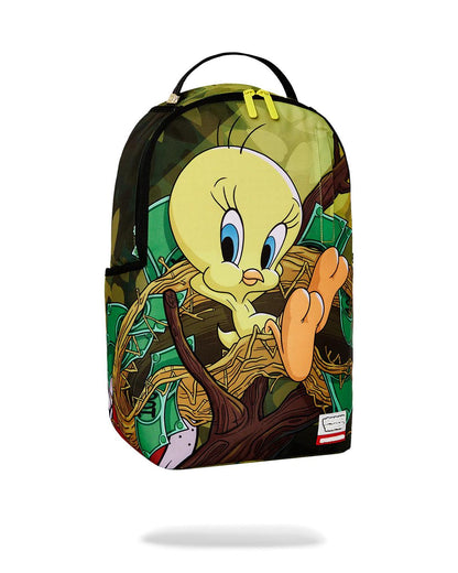 Sprayground Classic | LOONEY TUNES TWEETY CASH NEST BACKPACK
