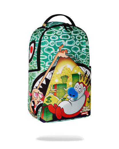 Sprayground New | REN & STIMPY HIDDEN GOLD MINE DLXR BACKPACK