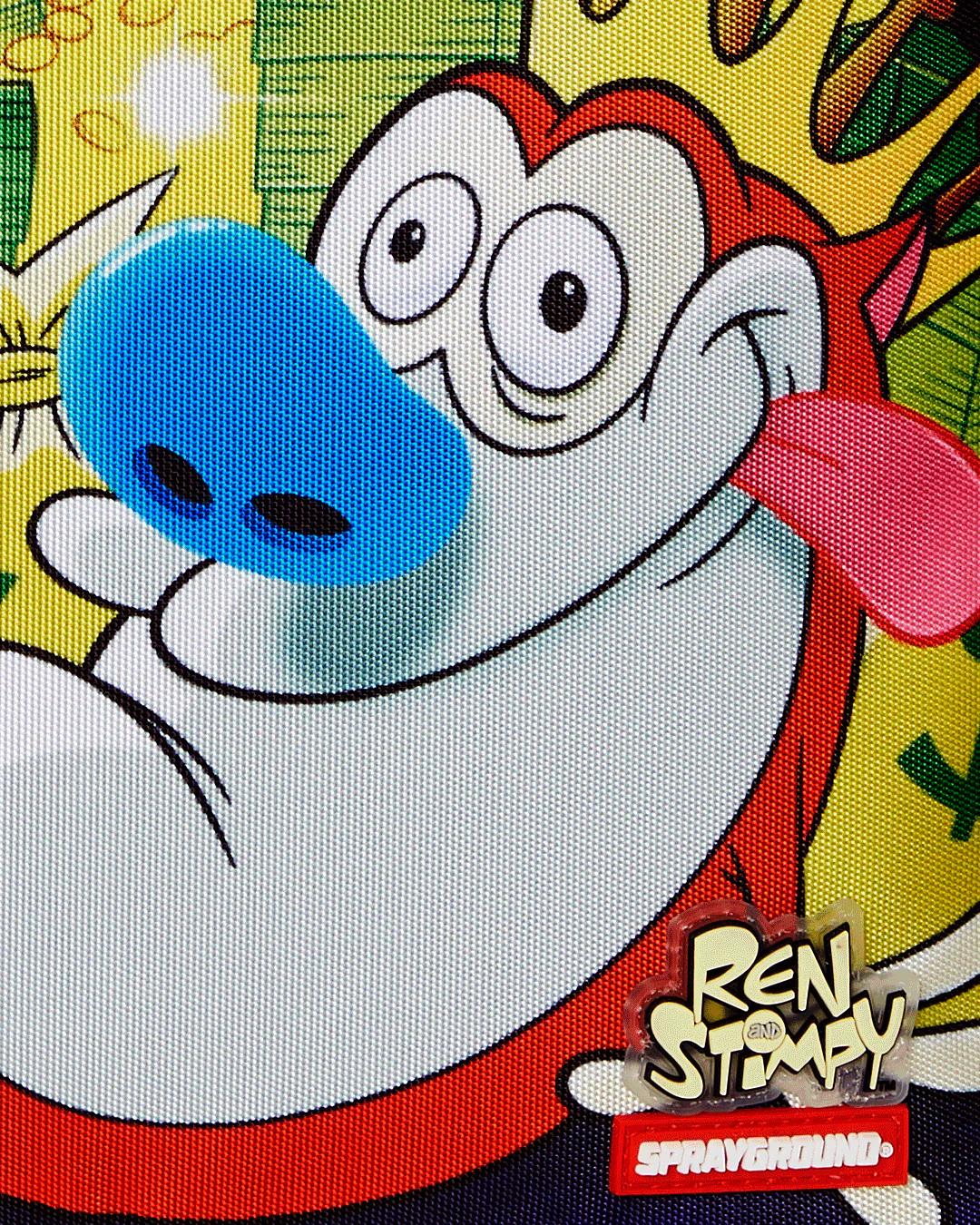 Sprayground New | REN & STIMPY HIDDEN GOLD MINE DLXR BACKPACK