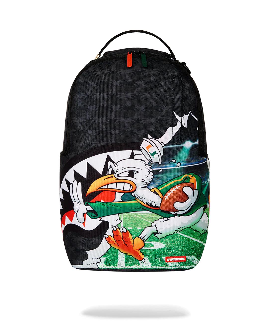 Sprayground Featured | UNIVERSITY OF MIAMI TOUCHDOWN BACKPACK