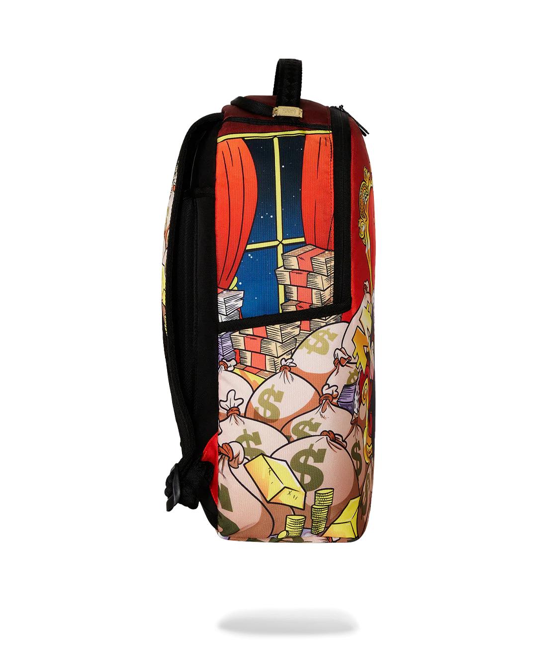 Sprayground Trending | MONOPOLY GOLD EMPIRE THRONE BACKPACK