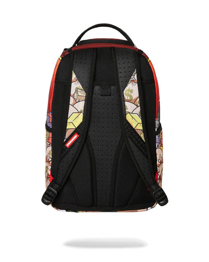 Sprayground Trending | MONOPOLY GOLD EMPIRE THRONE BACKPACK