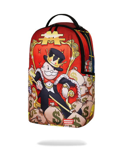Sprayground Trending | MONOPOLY GOLD EMPIRE THRONE BACKPACK