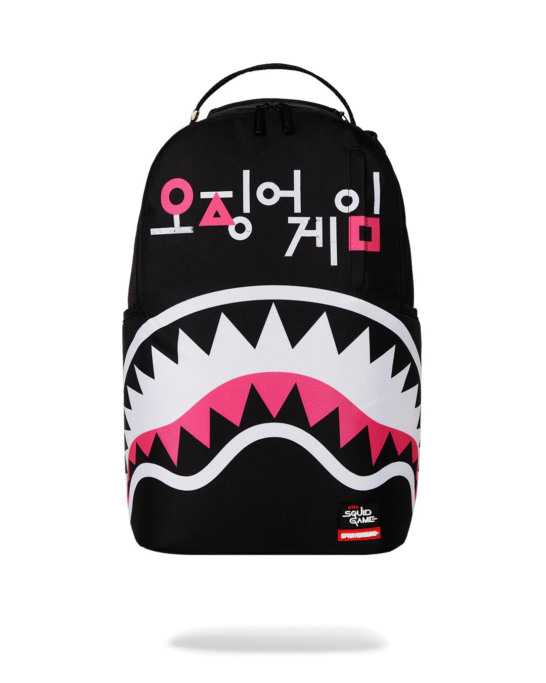Sprayground Best Seller | SQUID GAME COLLAB LOGO LOCKUP BACKPACK