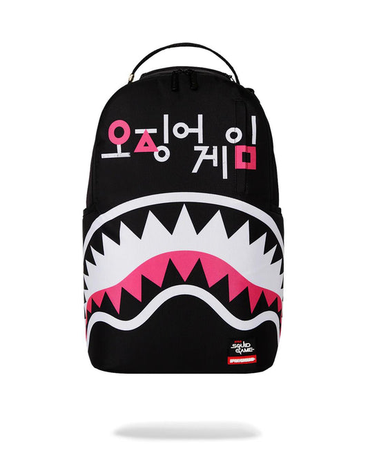 Sprayground Best Seller | SQUID GAME COLLAB LOGO LOCKUP BACKPACK