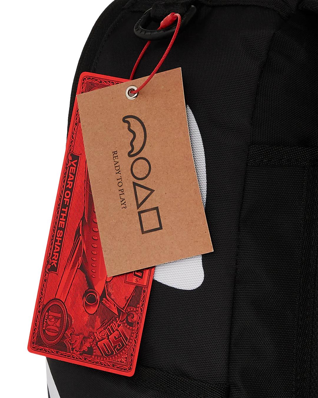 Sprayground Best Seller | SQUID GAME COLLAB LOGO LOCKUP BACKPACK