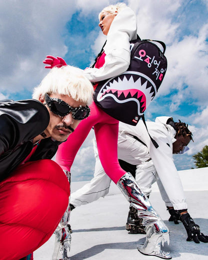 Sprayground Best Seller | SQUID GAME COLLAB LOGO LOCKUP BACKPACK