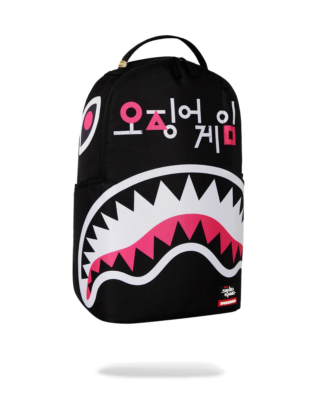 Sprayground Best Seller | SQUID GAME COLLAB LOGO LOCKUP BACKPACK