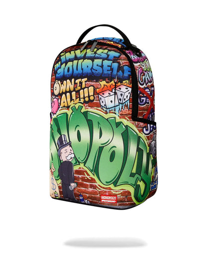 Sprayground Exclusive | MONOPOLY GRAFFITI GOLD RUSH DLXR BACKPACK