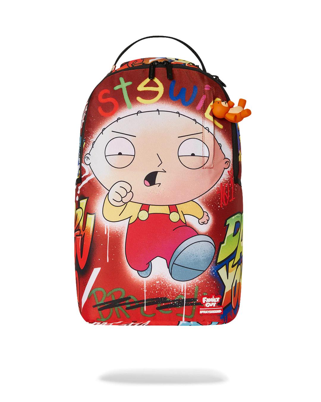 Sprayground Signature | FAMILY GUY STEWIE ON THE RUN DLXR BACKPACK