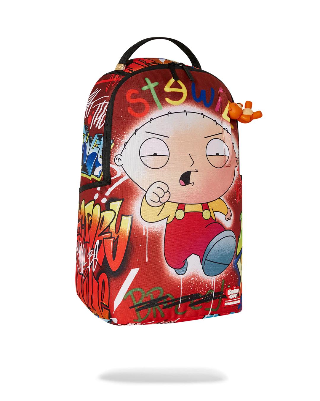 Sprayground Signature | FAMILY GUY STEWIE ON THE RUN DLXR BACKPACK