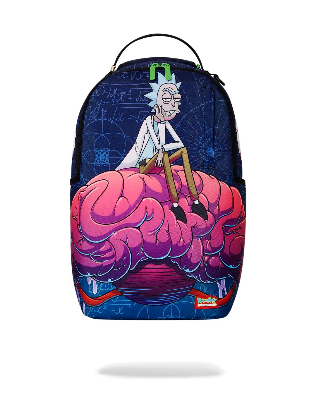 Sprayground Classic | RICK AND MORTY BRAIN SHARK DLXR BACKPACK
